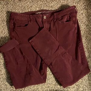 Maroon Jeggings